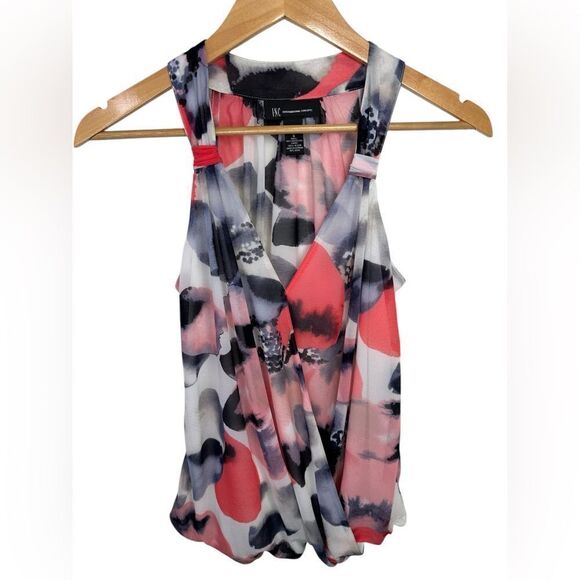 INC International Concepts Women's Spring Romance Sleeveless Print Top Sz S - Picture 1 of 6